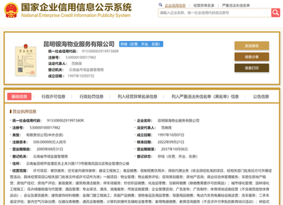 銀海物業(yè)跨界擴張 新增二手車經(jīng)紀與二手日用百貨銷售業(yè)務