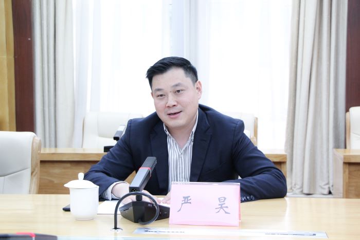 20231204嚴(yán)昊主席同廣西防城港市委副書(shū)記、市長(zhǎng)黃江會(huì)談 2.jpg